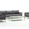 Set Brisa sofas cuerda trenzada gris cojines spunpoly