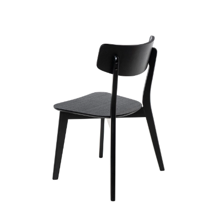 Silla Alaia color negro