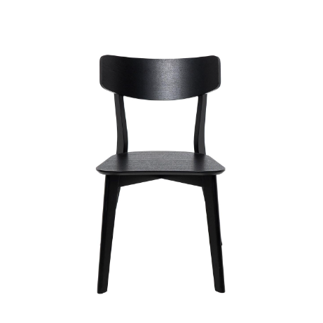 Silla Alaia color negro