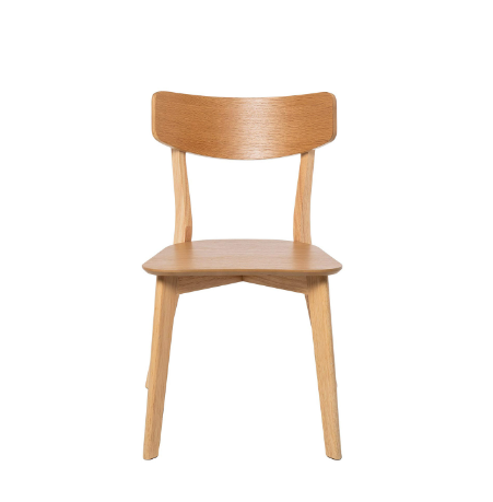 Silla Alaia color roble