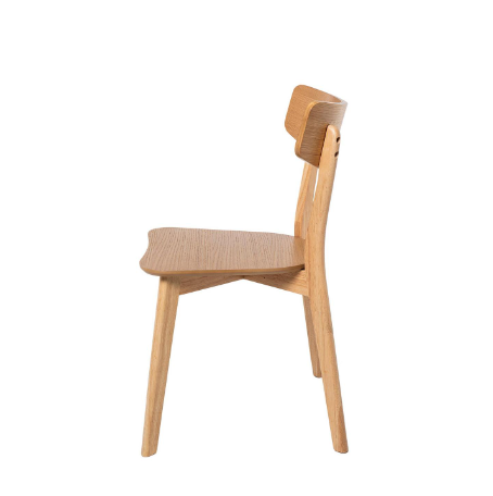 Silla Alaia color roble