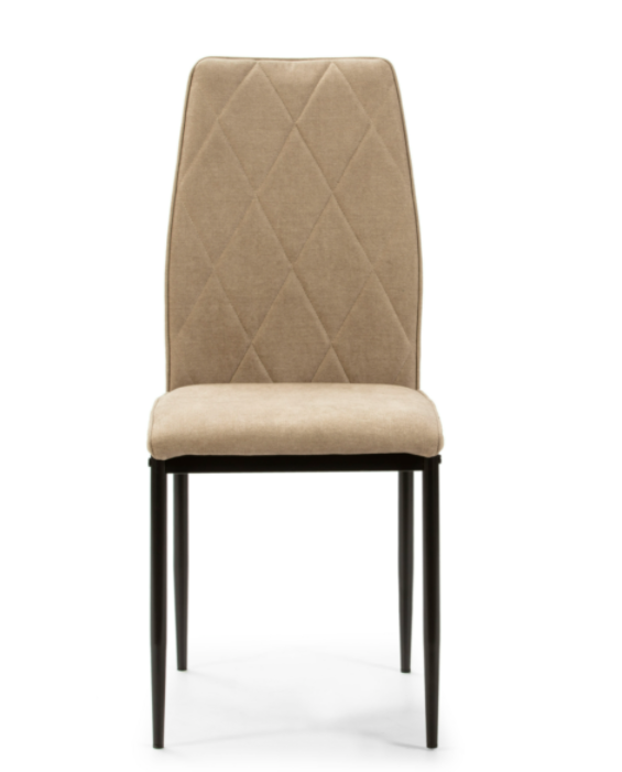 Silla de comedor Atenas tela beige