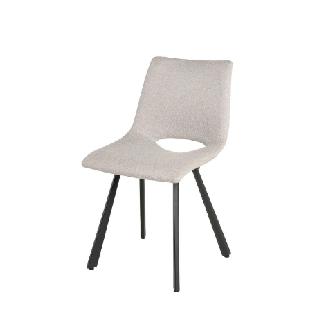 Silla Briana tapizado beige