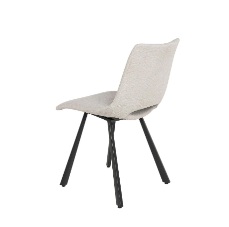 Silla Briana tapizado beige