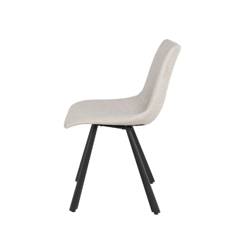 Silla Briana tapizado beige