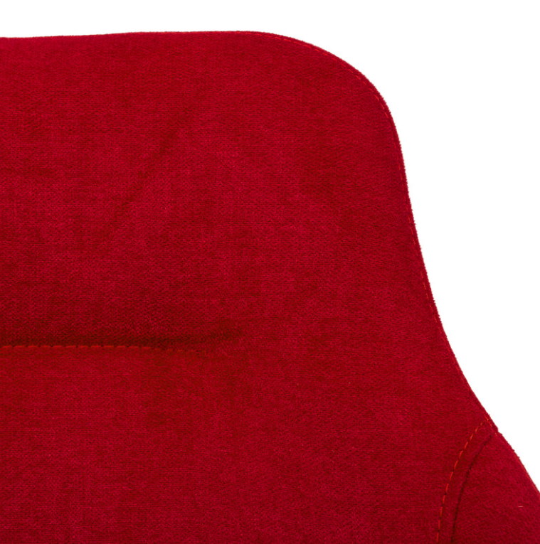 Silla giratoria Celia color rojo