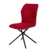 Silla Cleo polipiel rojo