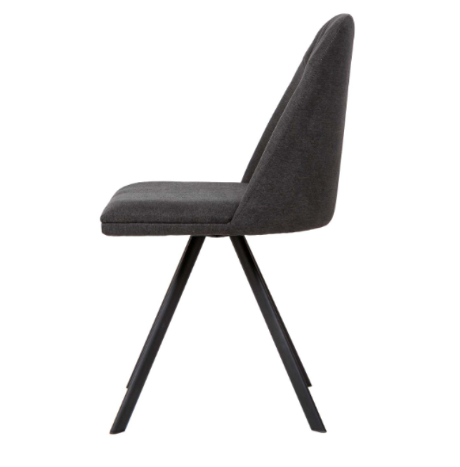 Silla Cris giratoria 180º gris oscura