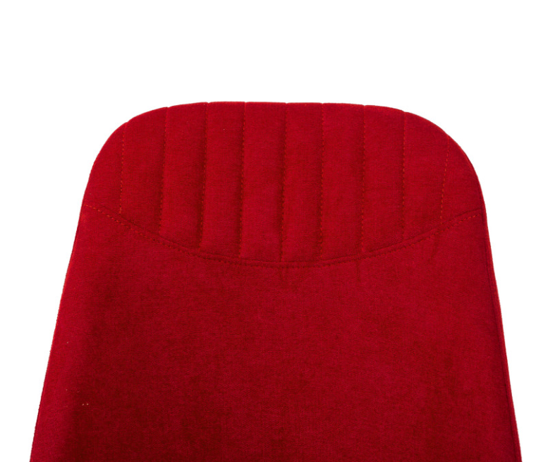 Silla giratoria 180º Cris tela color rojo