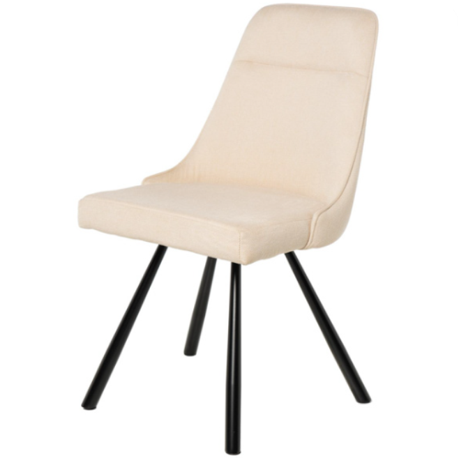 Silla Danica tapizado beige