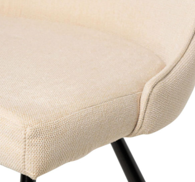 Silla Danica tapizado beige