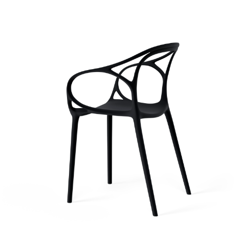 Silla Eilin color negro