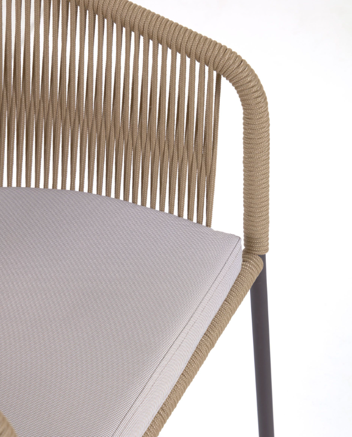 Silla Sevilla cuerda beige