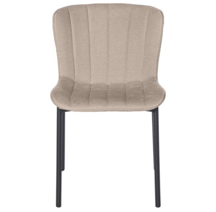 Silla Gianna tapizado beige