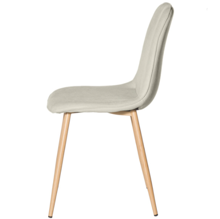 Silla Iliana tapizado beige