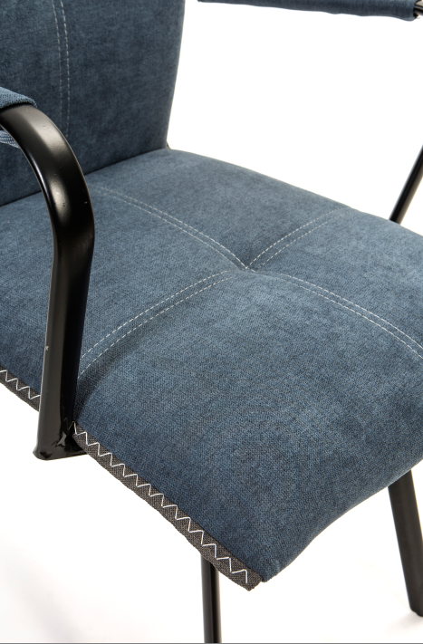 Sillon Indira tela azul