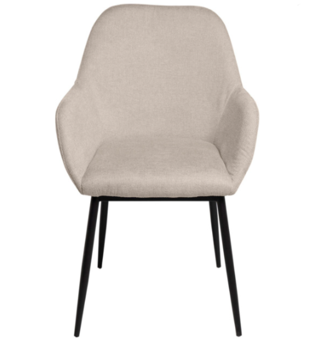 Silla Isabella tapizado beige