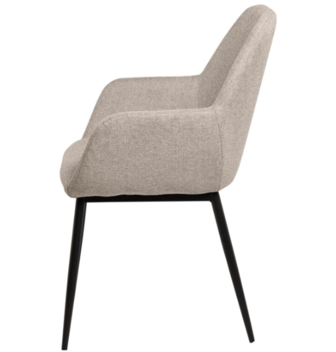 Silla Isabella tapizado beige