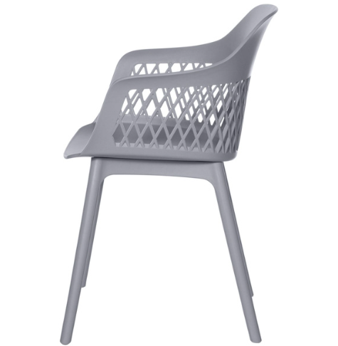 Silla Jayden color gris