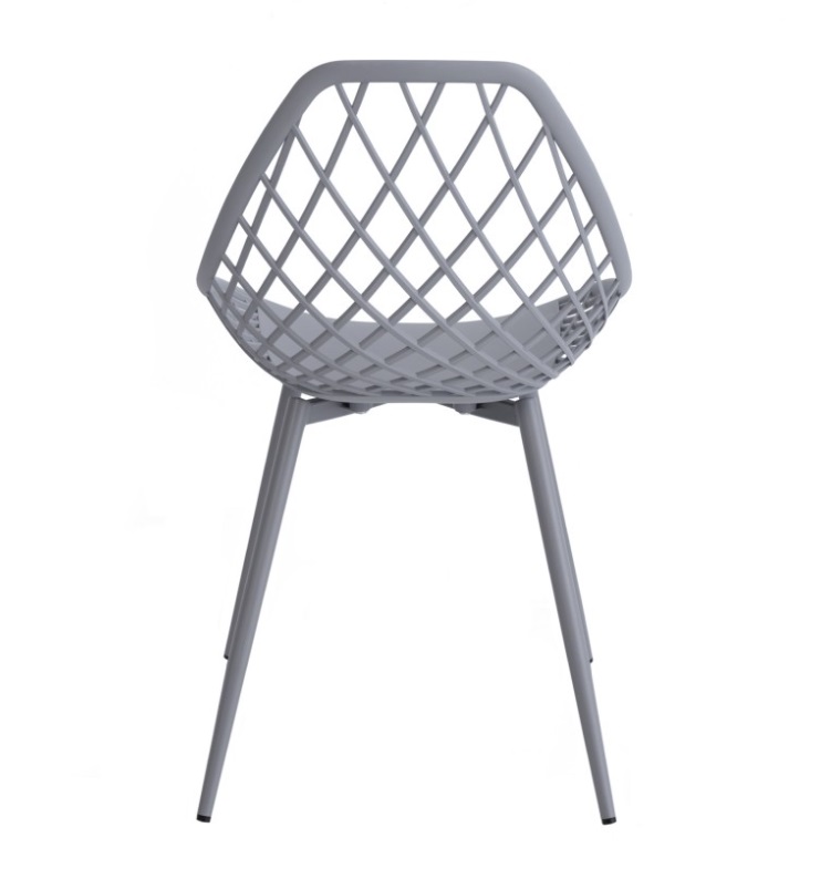 Silla Josie polipropileno gris