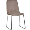 Silla Katrine tela polipiel beige