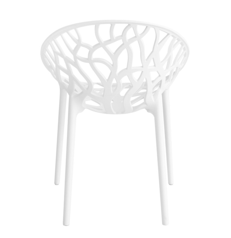 Silla Kiara polipropileno blanco