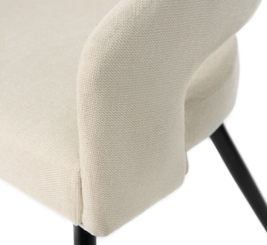 Silla Kora tapizado beige