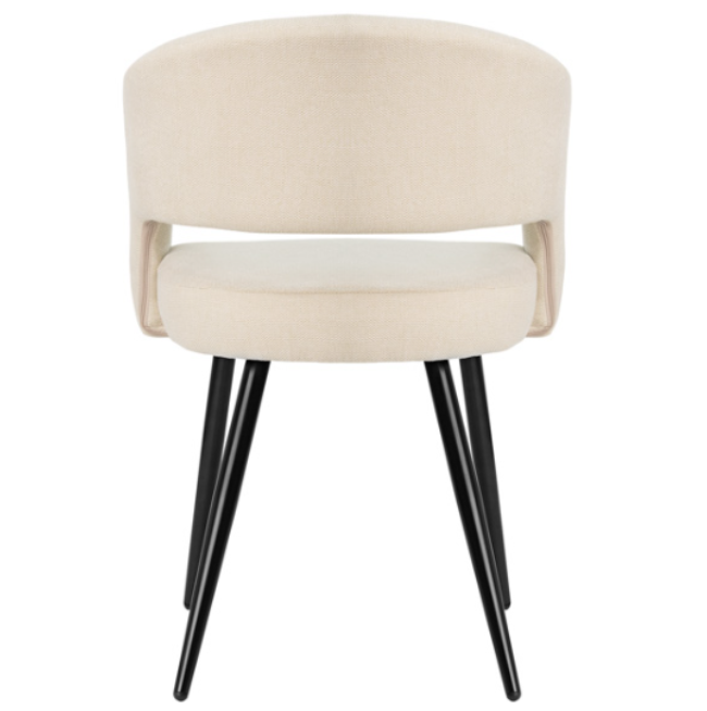 Silla Kora tapizado beige