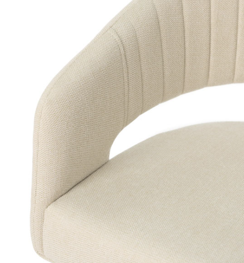 Silla Kora tapizado beige