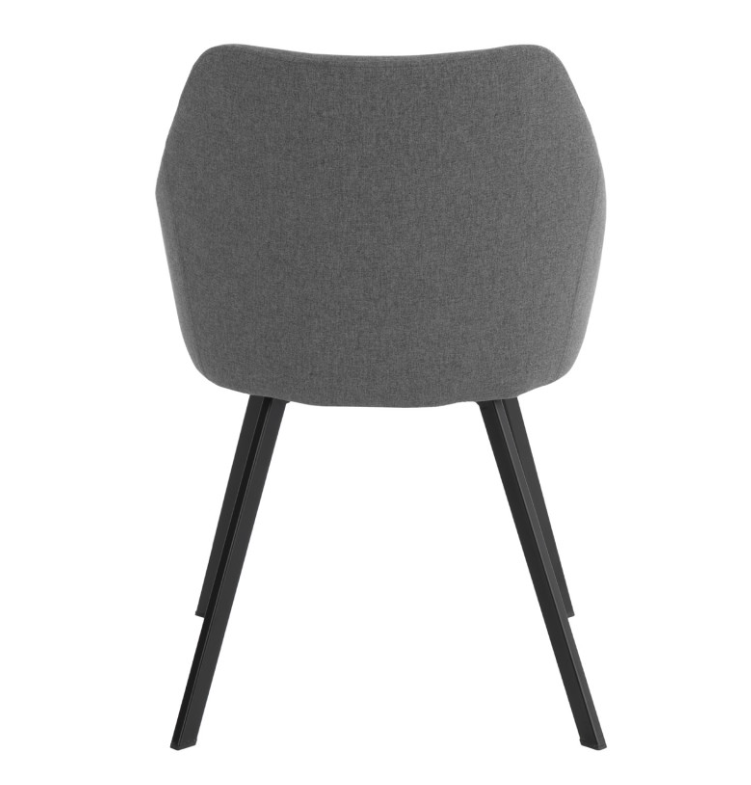 Silla Lanna color gris oscuro