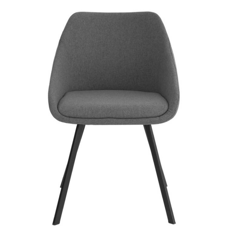 Silla Lanna color gris oscuro