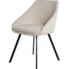 Silla Macie tapizado beige