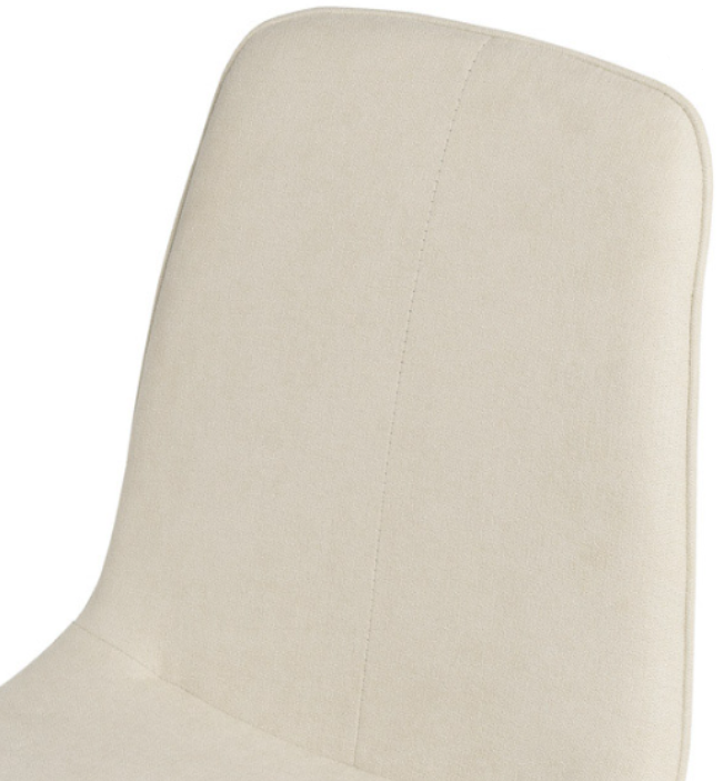 Silla Marleen tapizado beige