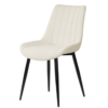 Silla Mila tapizado beige