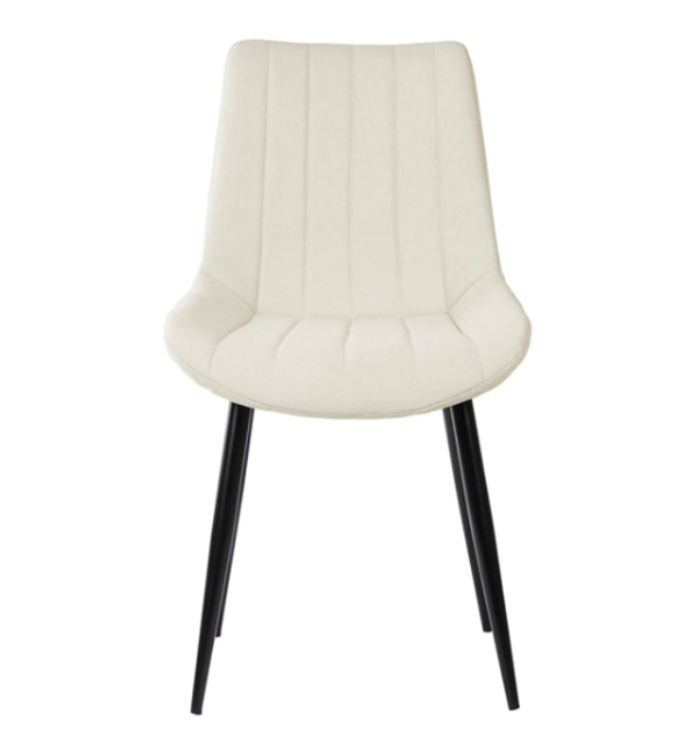 Silla Mila tapizado beige