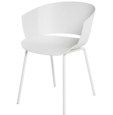 Silla Noelle color blanco