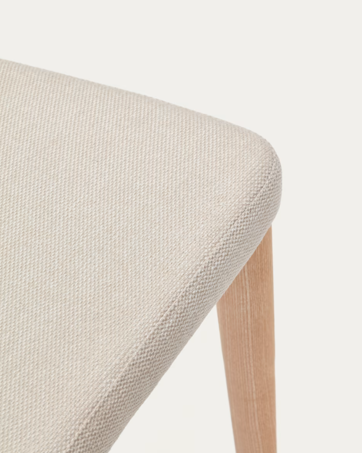 Silla nau nordica chenilla beige