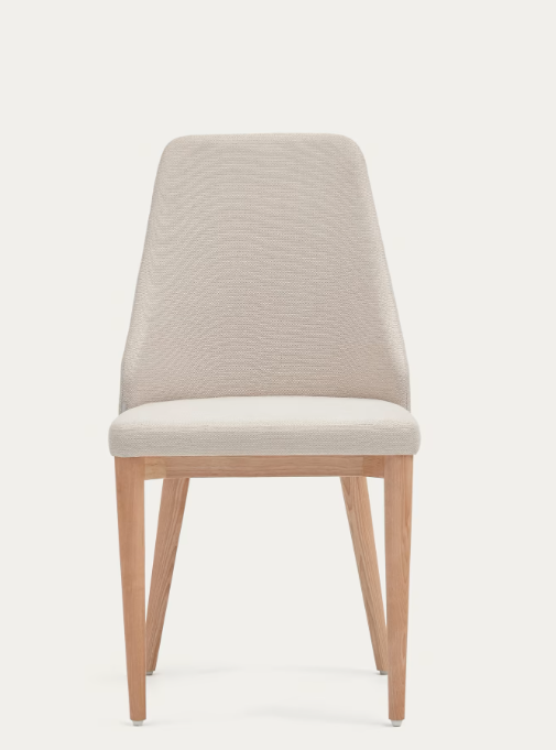 Silla nau nordica chenilla beige