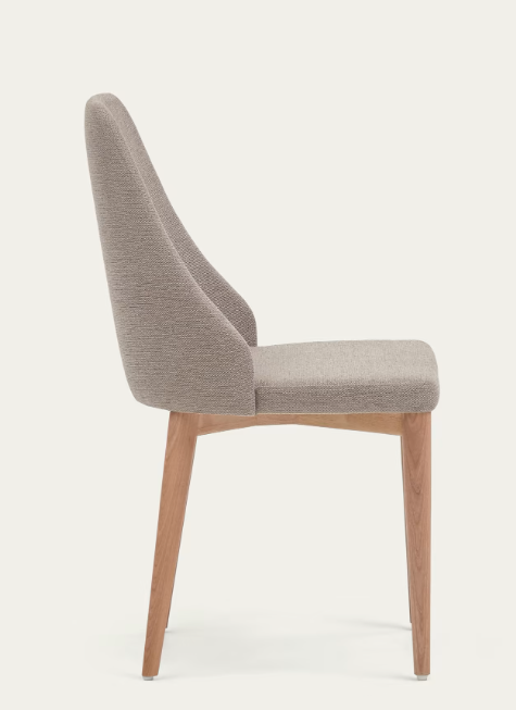 Silla nau nordica chenilla marron