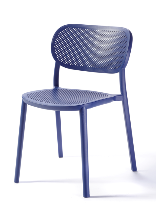 Silla Nuta tecnopolímero azul