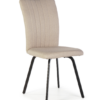 Silla de comedor Pretty tela beige