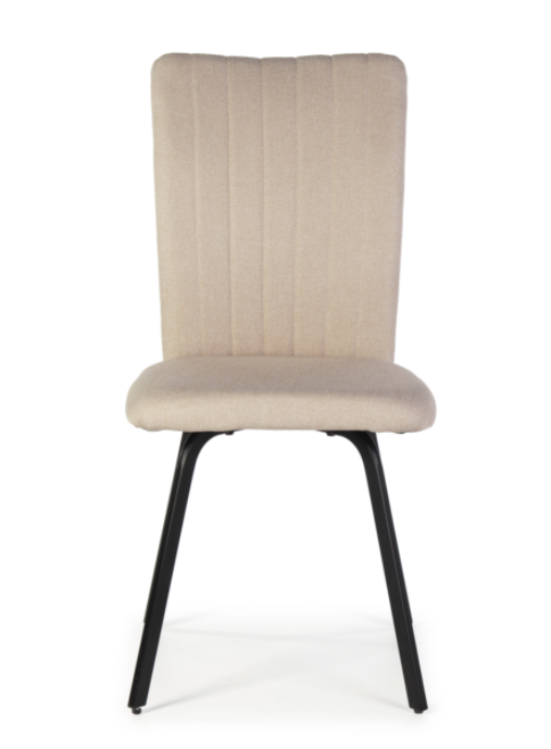 Silla de comedor Pretty tela beige