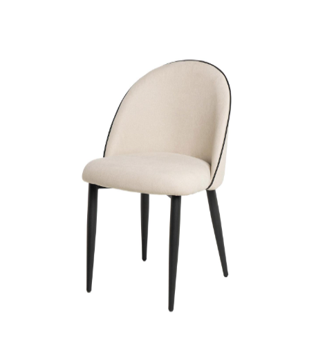 Silla Sloane tapizado beige