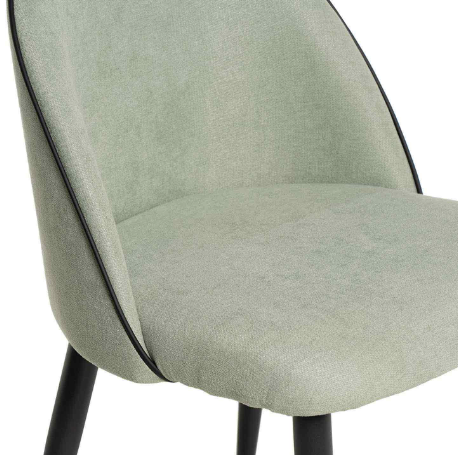 Silla Sloane tapizado menta