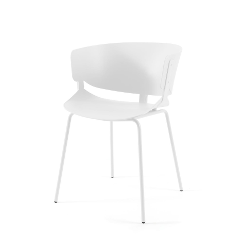 Silla Taylor color blanco