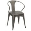 Silla tolix antik brazos gris