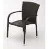 Sillon rattan negro Indy