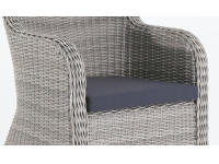 Sillon terraza rattan gris Barbados