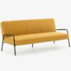 Sofa cama Ariela mostaza 180cm