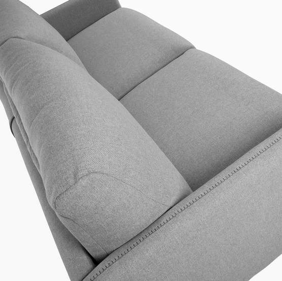 Sofa cama pocket colchon tela kansas gris